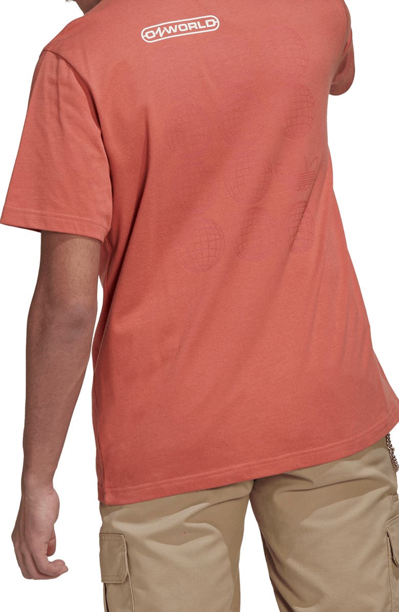 adidas Originals Ozworld Graphic Tee, Alternate, color,