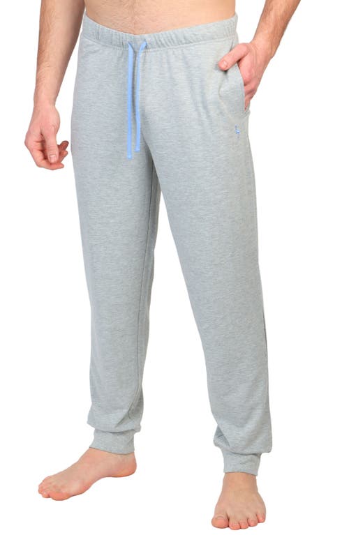Tailorbyrd French Terry Lounge Joggers In Grey Heather
