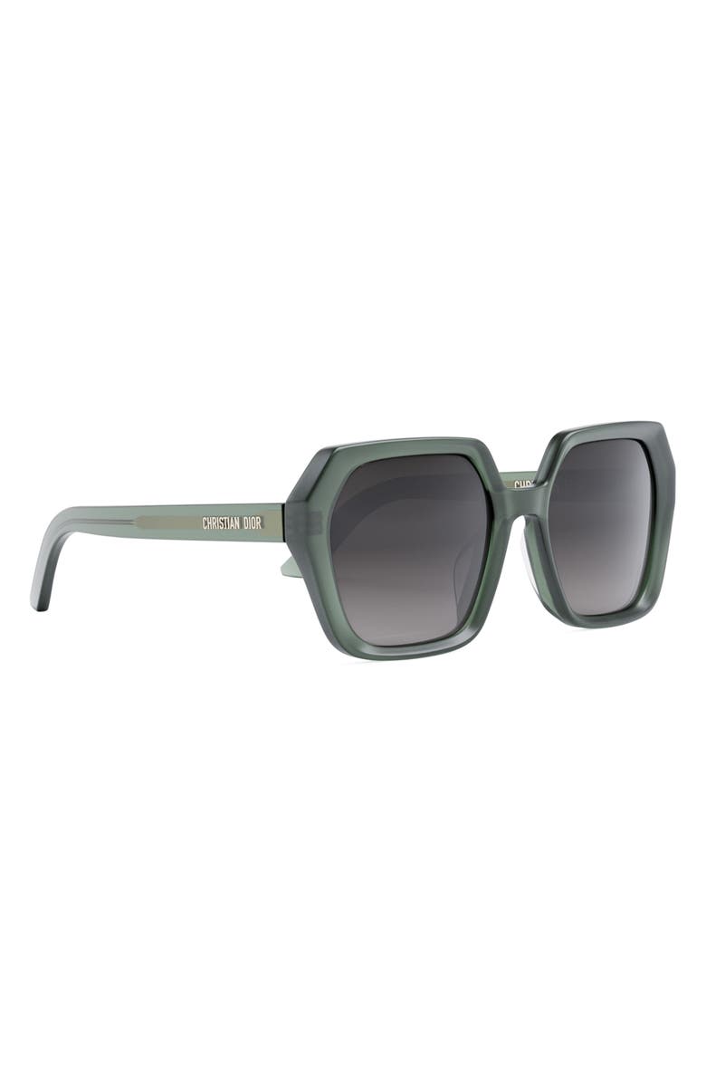 DIOR 'DiorMidnight S2F 56mm Geometric Sunglasseses, Alternate, color,