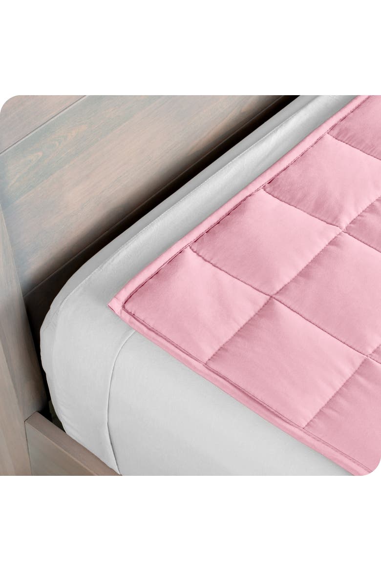 Cotton Weighted Blanket, Alternate, color, Light Pink
