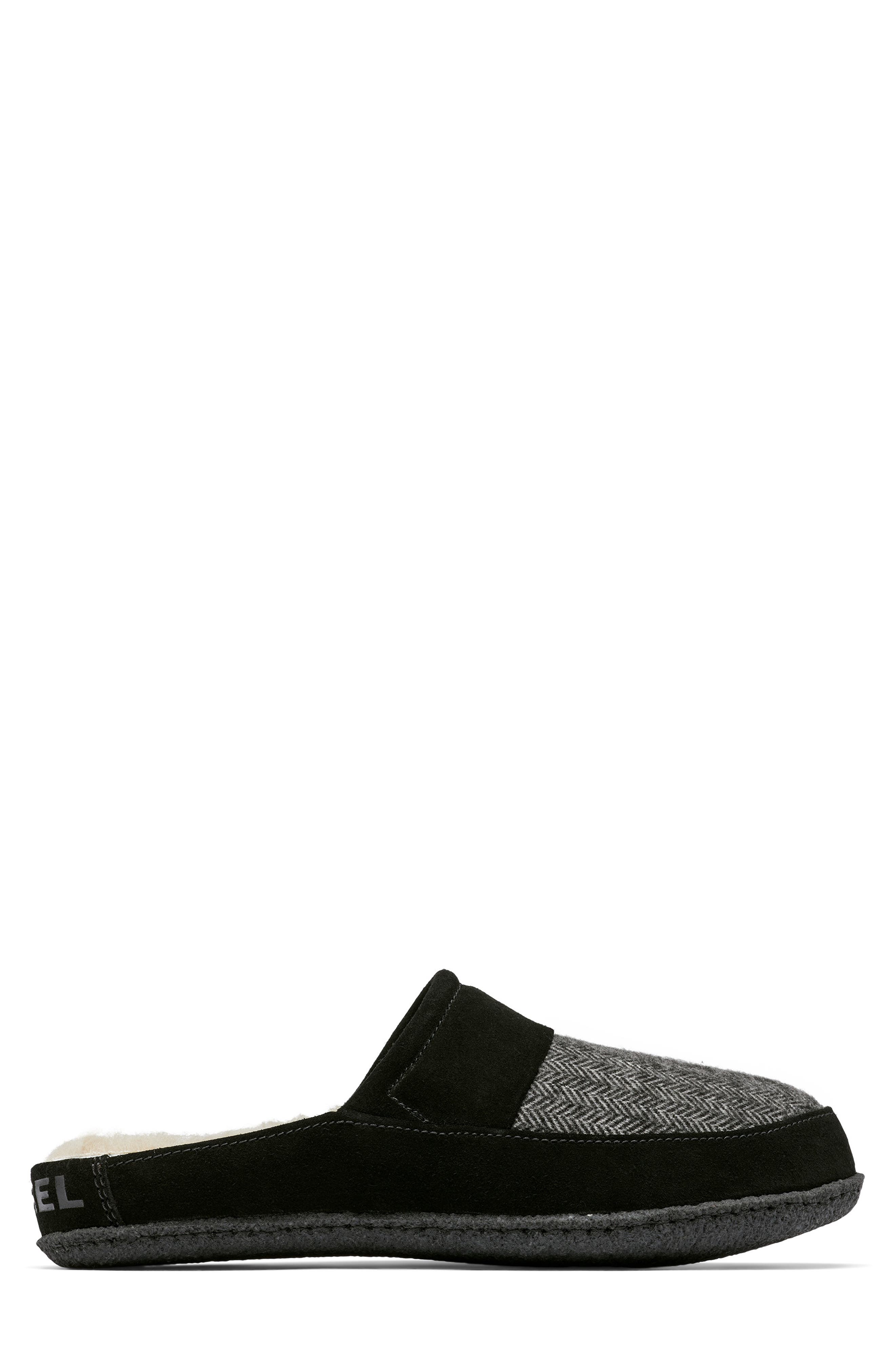 SOREL Falcon Ridge II Faux Fur Lined Scuff Slipper, Alternate, color, 