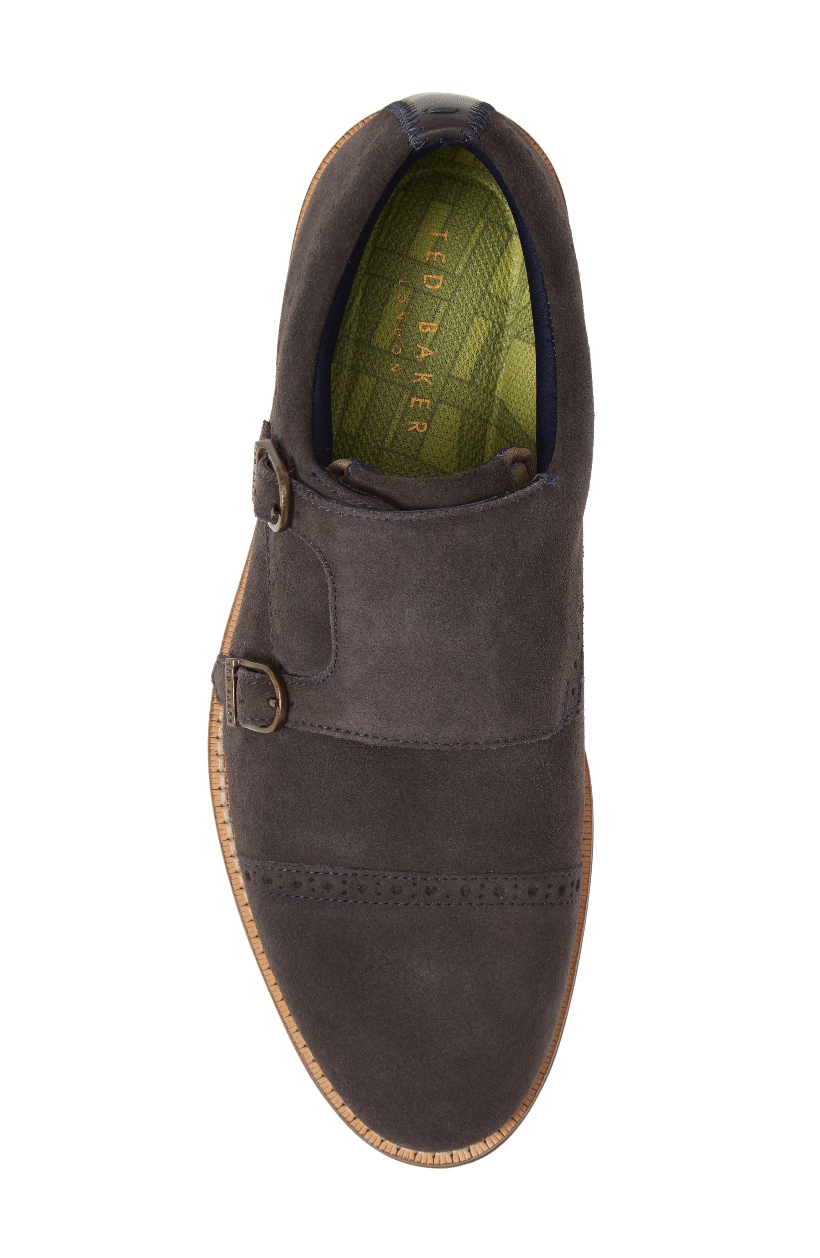 Ted Baker London Clippt Double Monk Strap Shoe, Alternate, color, 
