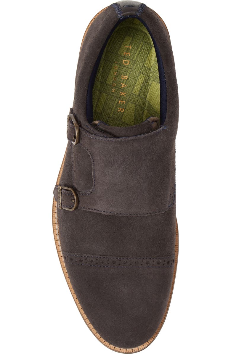 Ted Baker London Clippt Double Monk Strap Shoe, Alternate, color,
