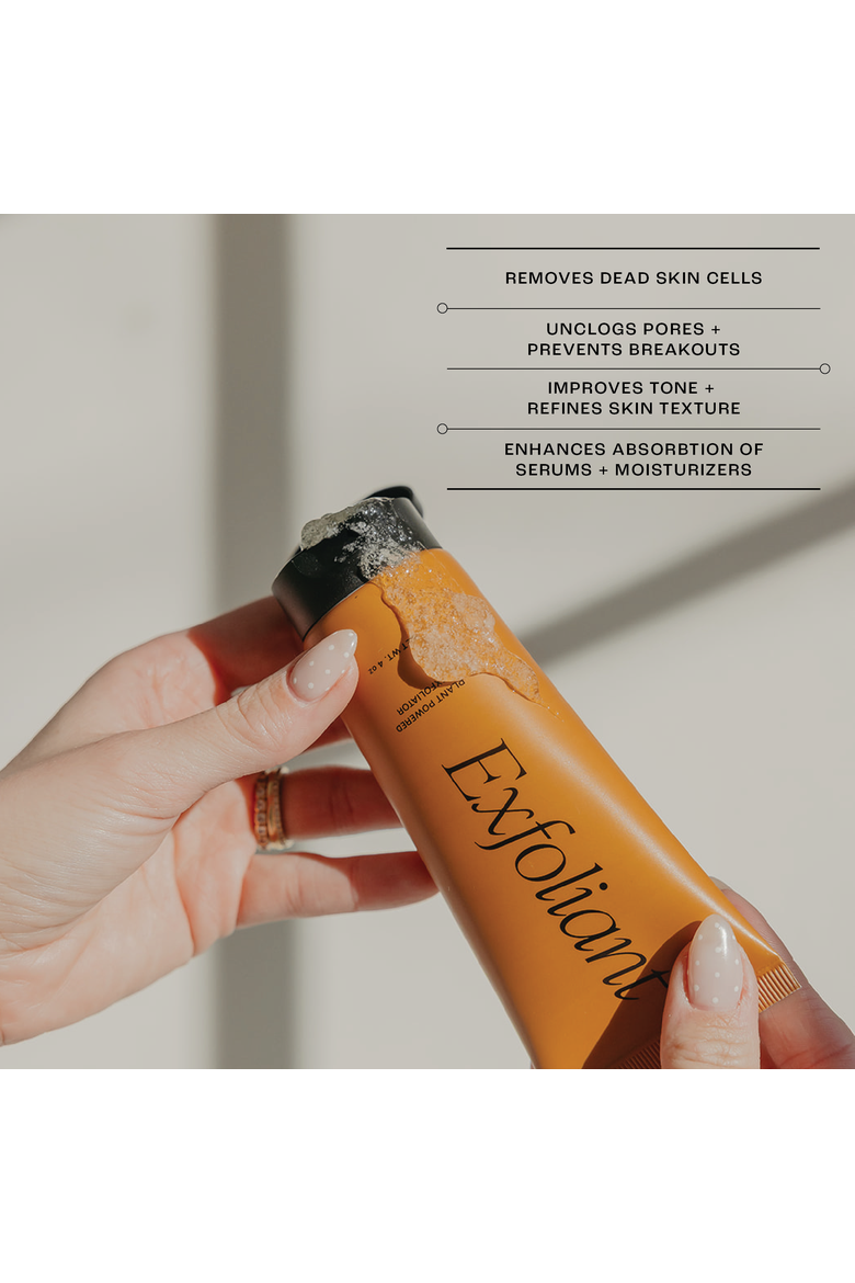Exfoliant // Face + Body Exfoliator, Alternate, color, 2oz