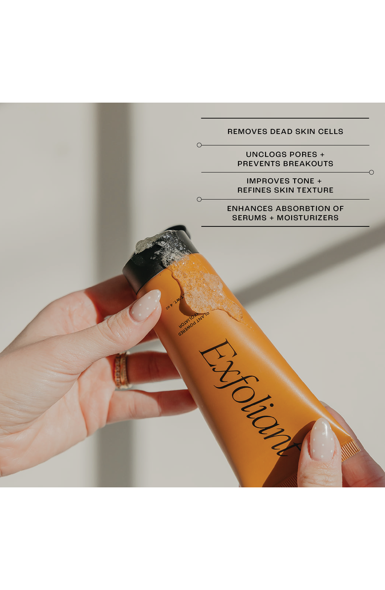 The Daily Essential Co Exfoliant // Face + Body Exfoliator, Alternate, color, 2Oz