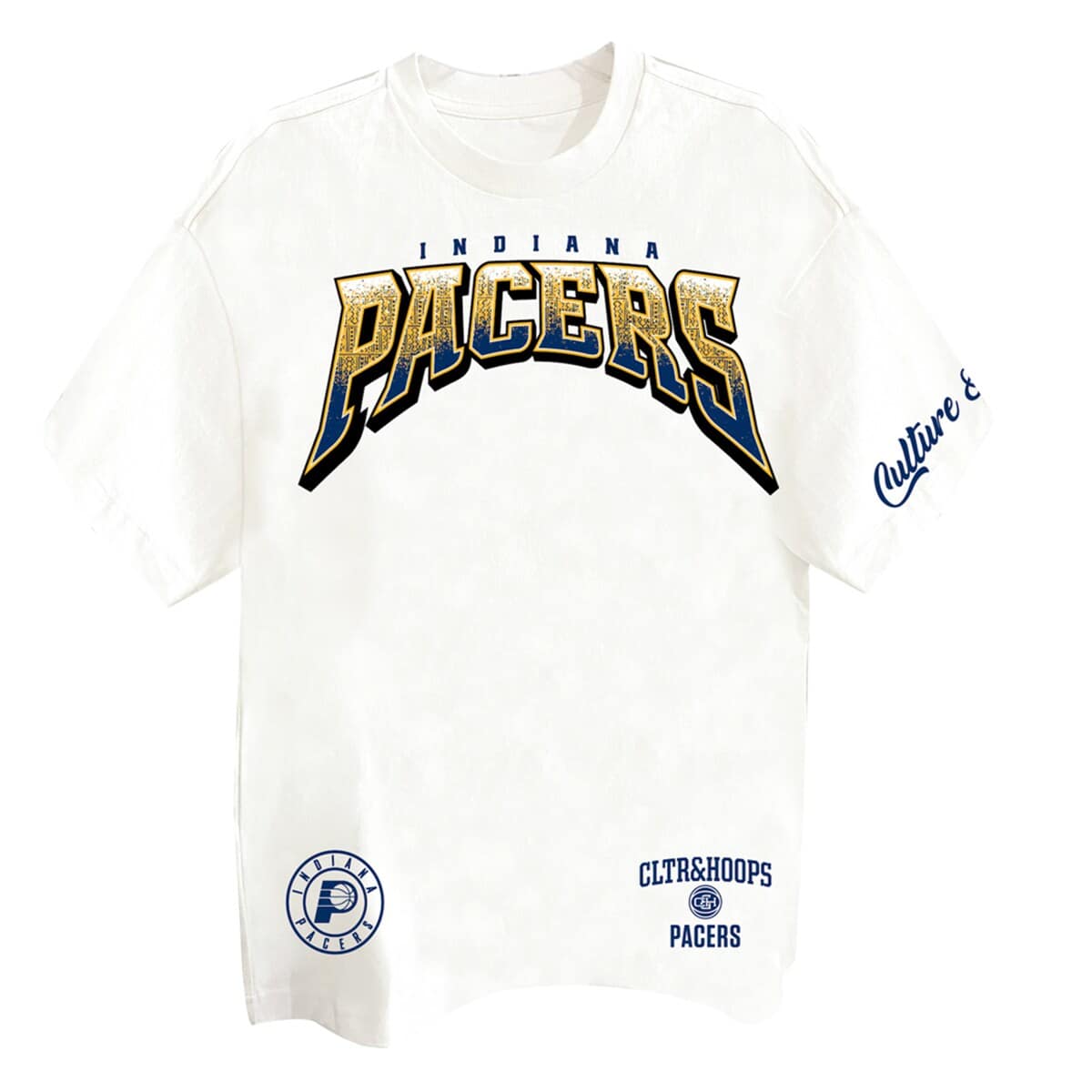 Two Hype Men's Two Hype Off White Indiana Pacers Drip & Dime Collection ...
