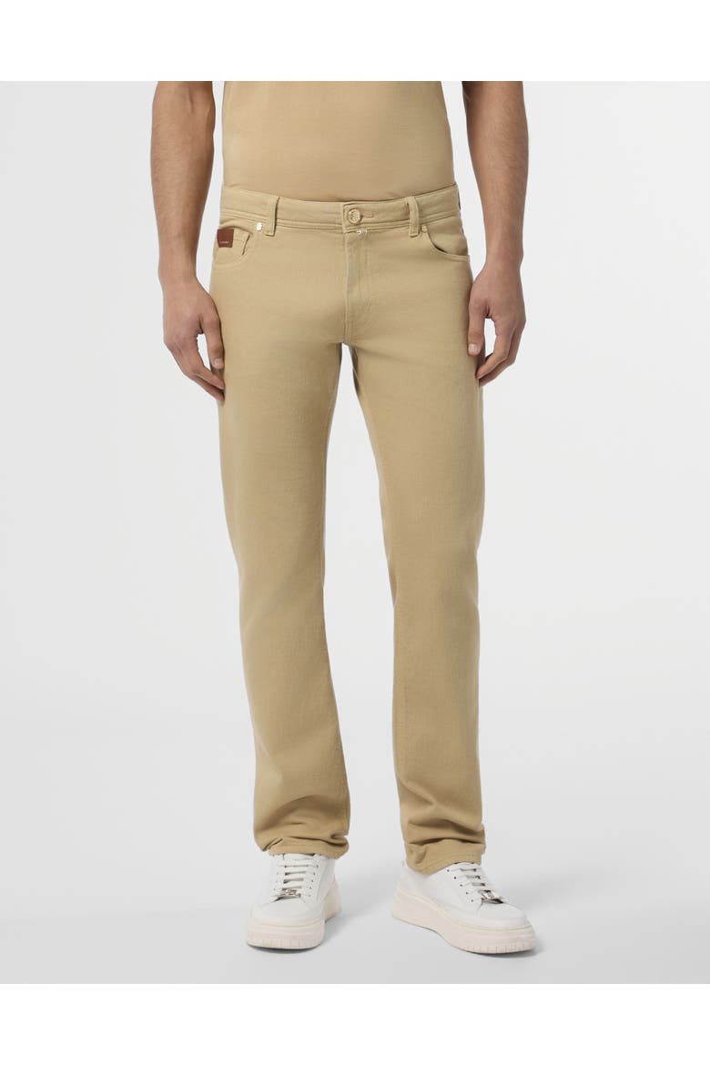 Super Straight Cut Jeans Men, Main, color, beige