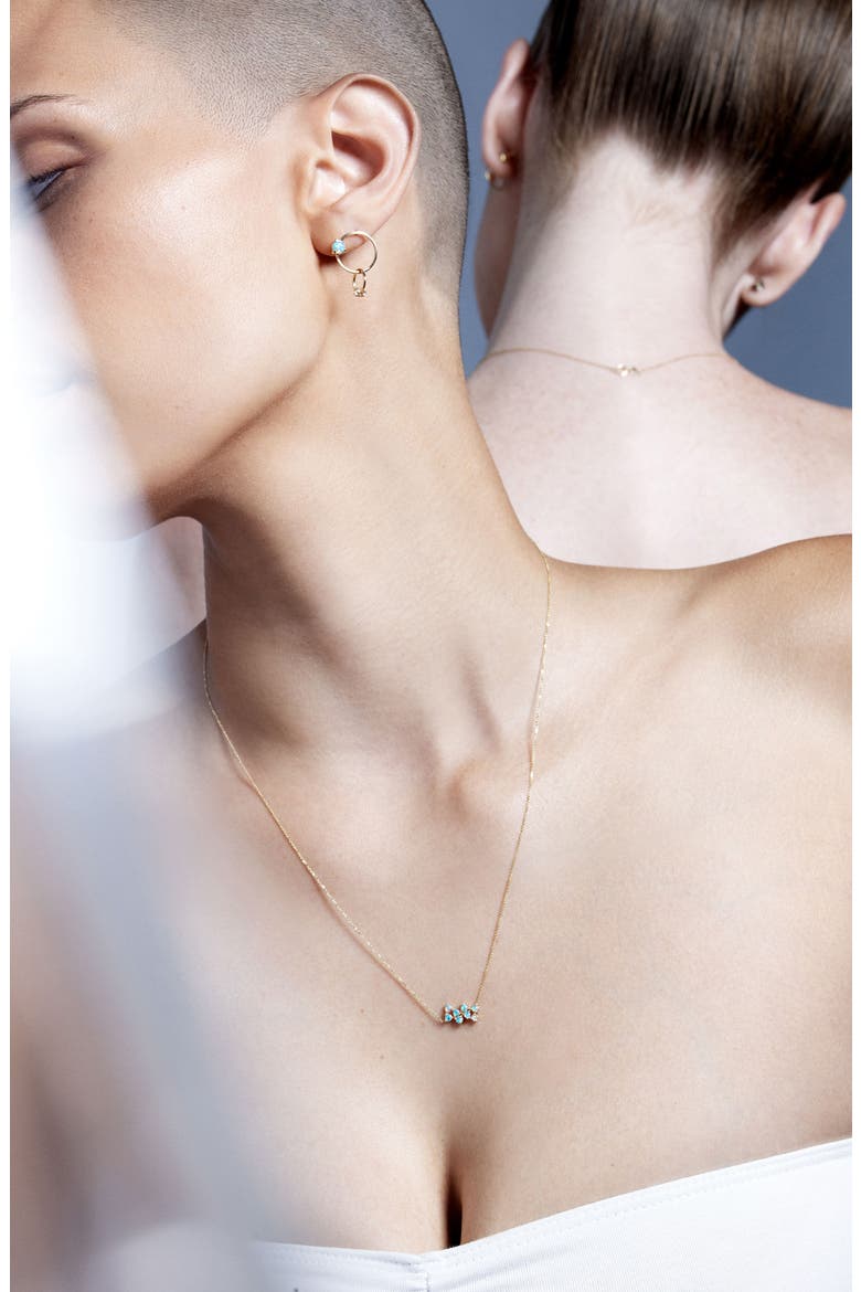 Opal & Diamond Bias Necklace, Alternate, color, OPAL AND WHITE DIAMOND