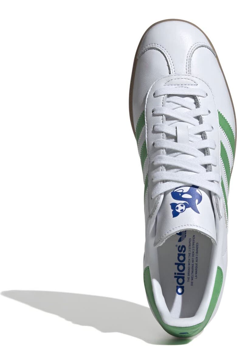 adidas Originals Men's adidas Originals White Seattle Sounders FC Gazelle Shoes, Alternate, color,