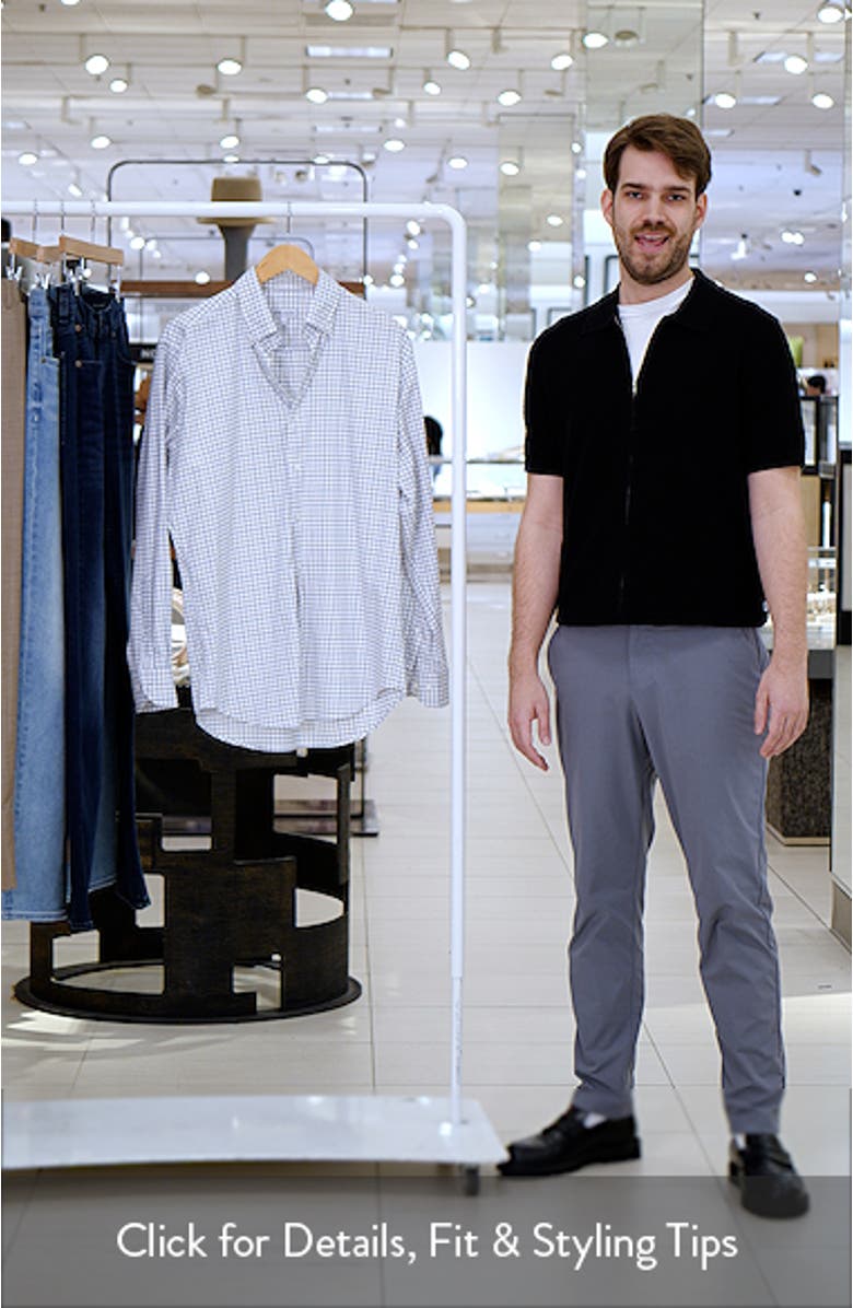 Hickory Check Performance Button-Down Shirt