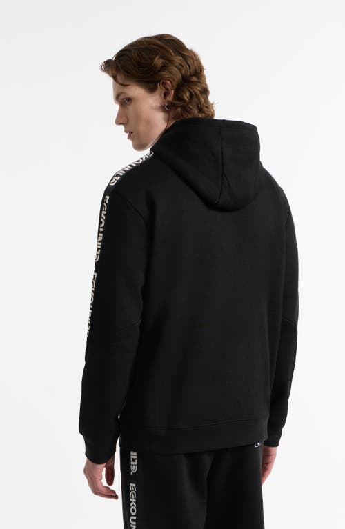 Ecko Unltd . Stacked Up Hoodie In Black