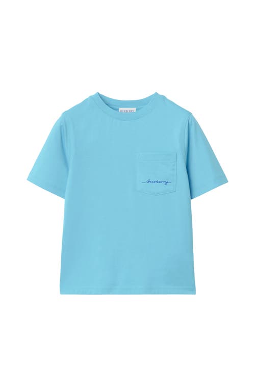 Burberry Childrens Cotton T-shirt In Lizard