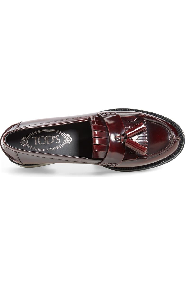 Tod's Fringe Loafer, Alternate, color,
