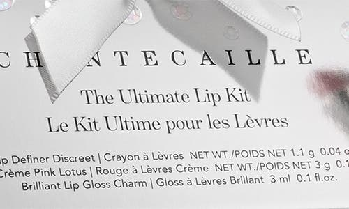 Chantecaille The Ultimate Lip Kit $127 Value In Transparent