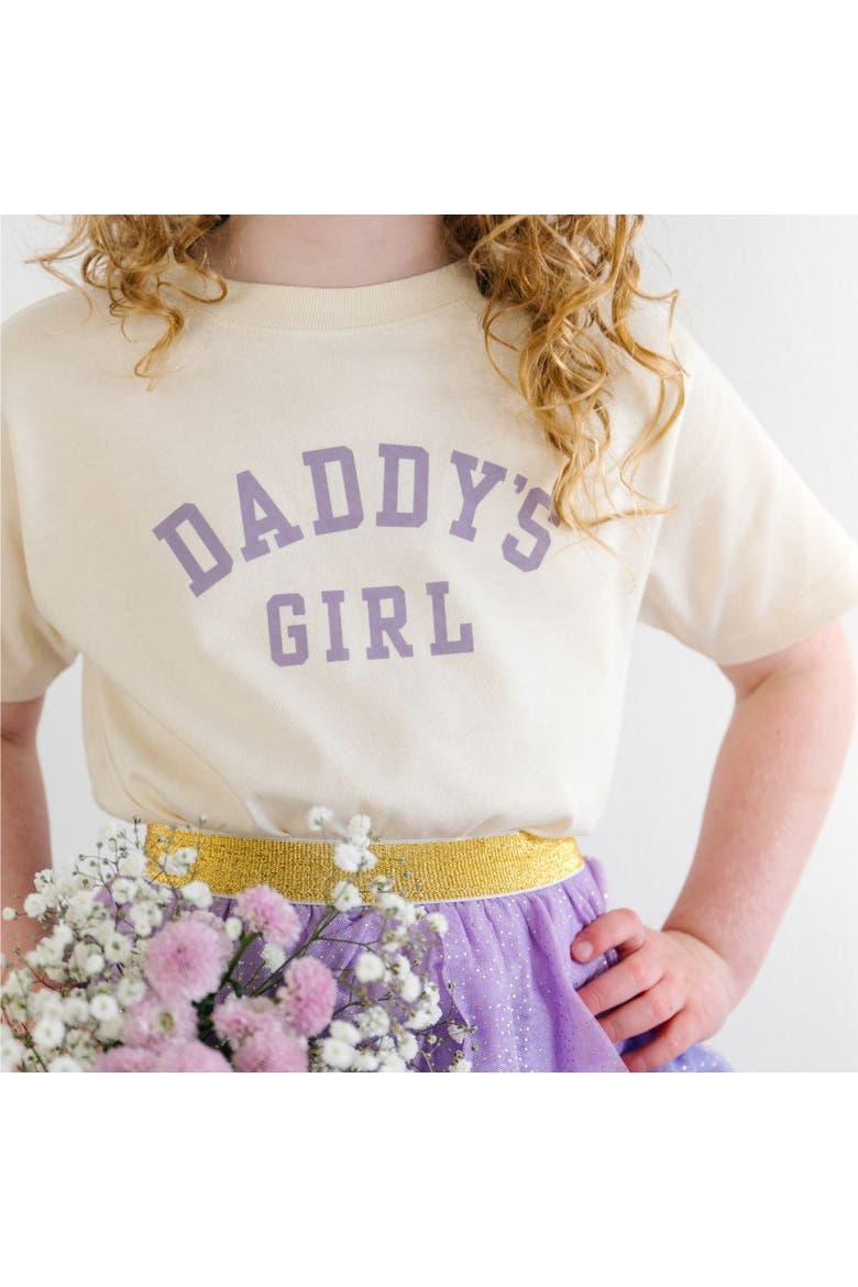 Daddy's Girl Short Sleeve T-Shirt, Alternate, color, Natural