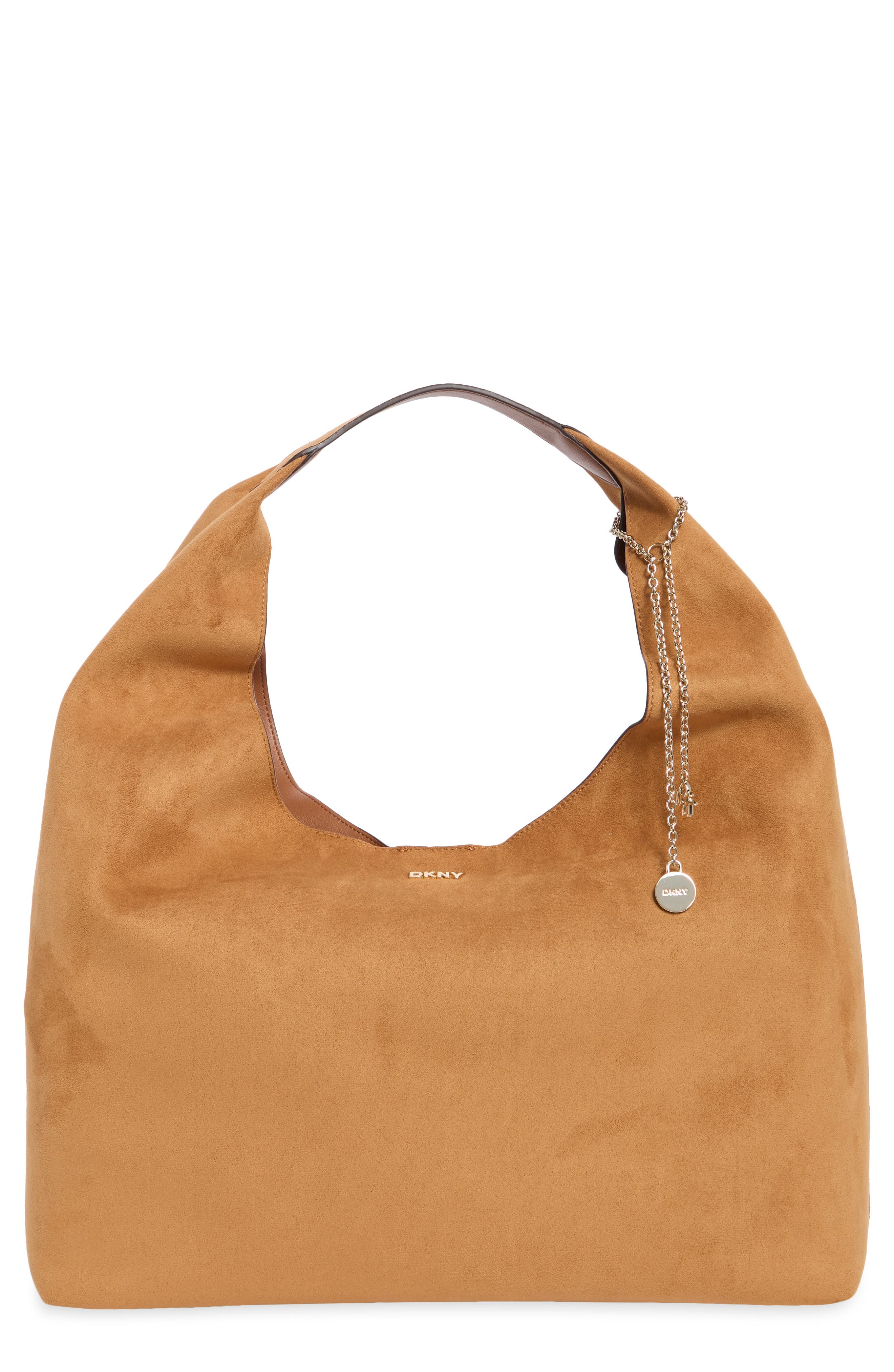 Selena Hobo Bag, Main, color, SADDLE