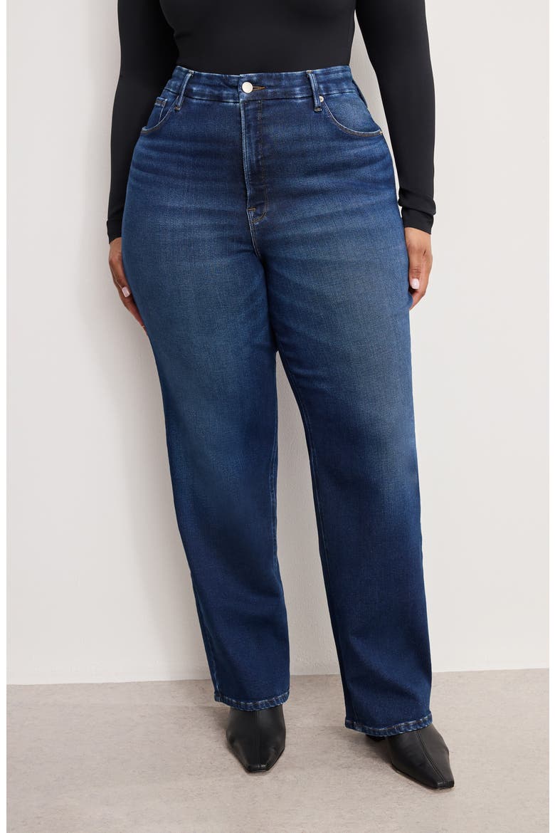 Soft-Tech Straight Leg Jeans, Alternate, color, INDIGO572