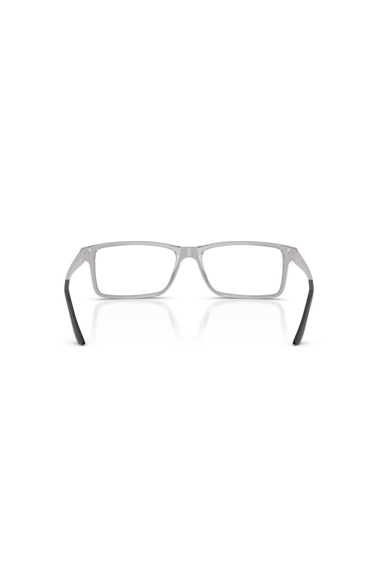 Ralph Lauren 53mm Rectangle optical glasses, Alternate, color, Grey