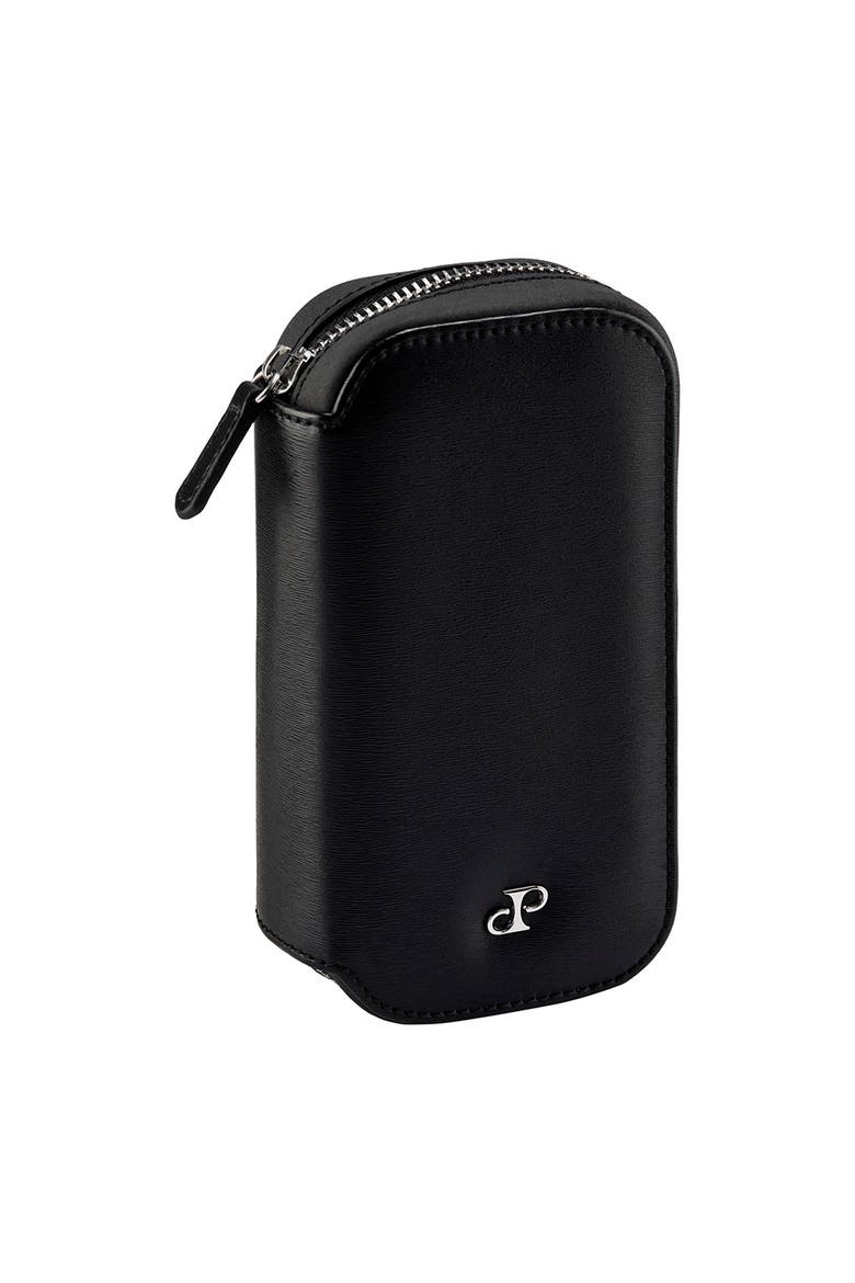 Philipp 2 Piece Watch Zip Case, Alternate, color, Black