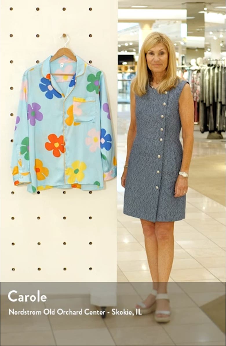 Pride Gender Inclusive Print Satin Shirt, sales video thumbnail