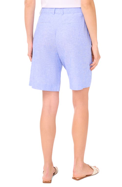 HALOGENR HALOGEN(R) TAILORED LINEN BLEND BERMUDA SHORTS 