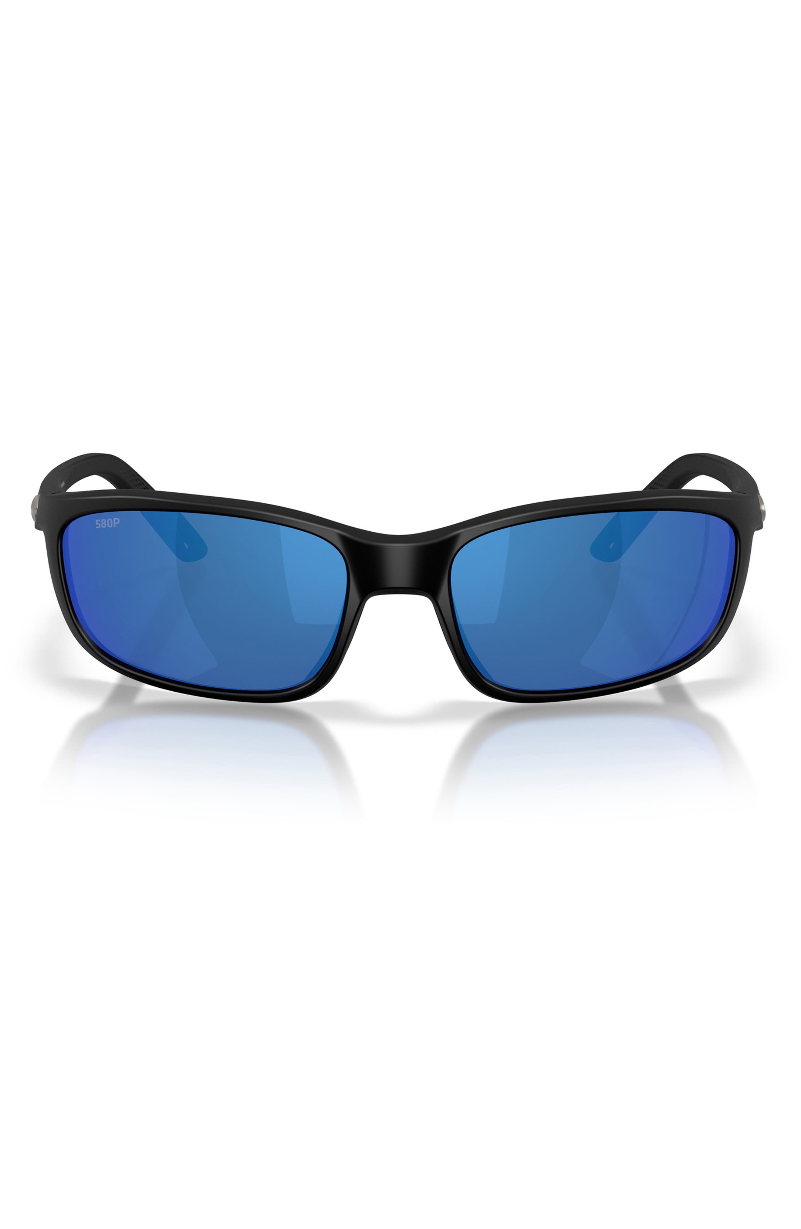 selected MATTE BLACK / BLUE MIRROR