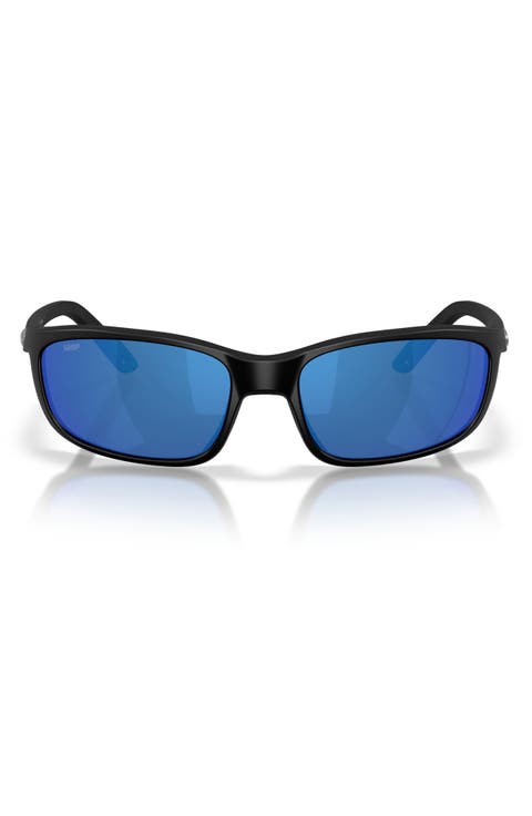 Brine II 59mm Polarized Rectangular Sunglasses