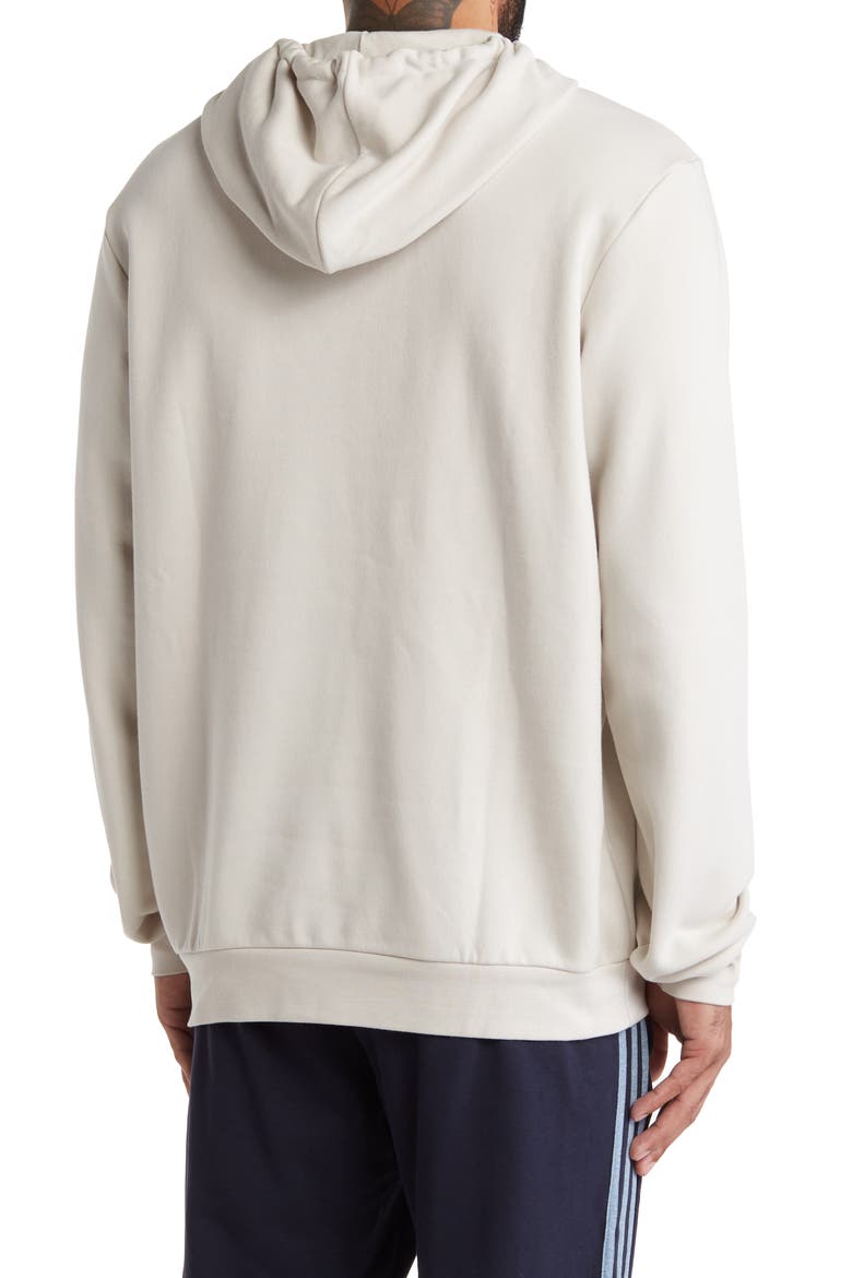 Essentials 4-Gameday Hoodie, Alternate, color, ALUMINA/ WHITE