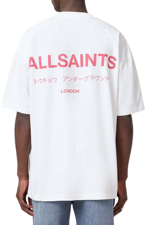 Allsaints Underground Oversize Graphic T-shirt