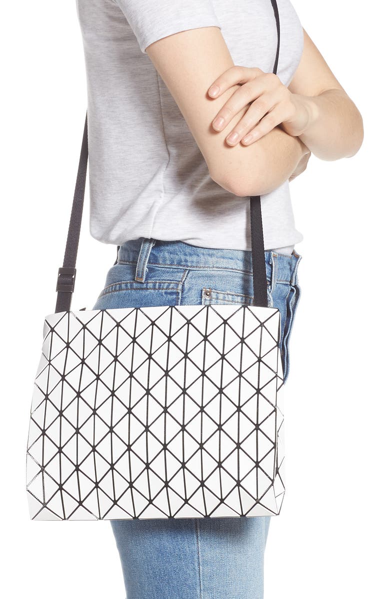 Bao Bao Issey Miyake Row Gloss Crossbody Bag, Alternate, color,