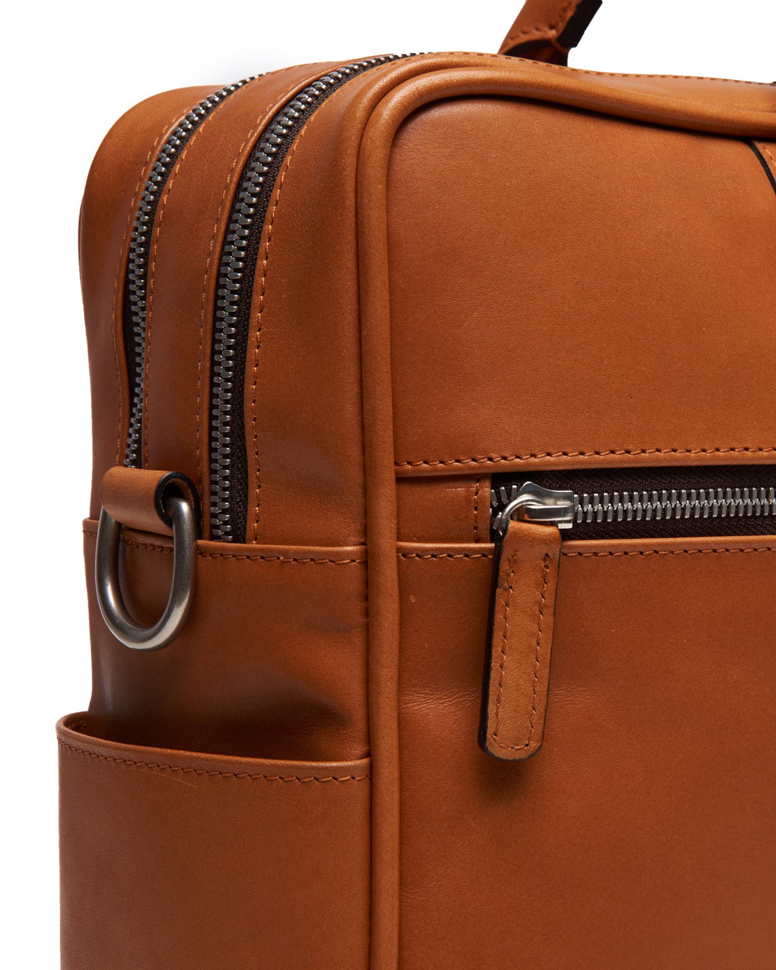 Redford Leather Briefcase, Alternate, color, Tan