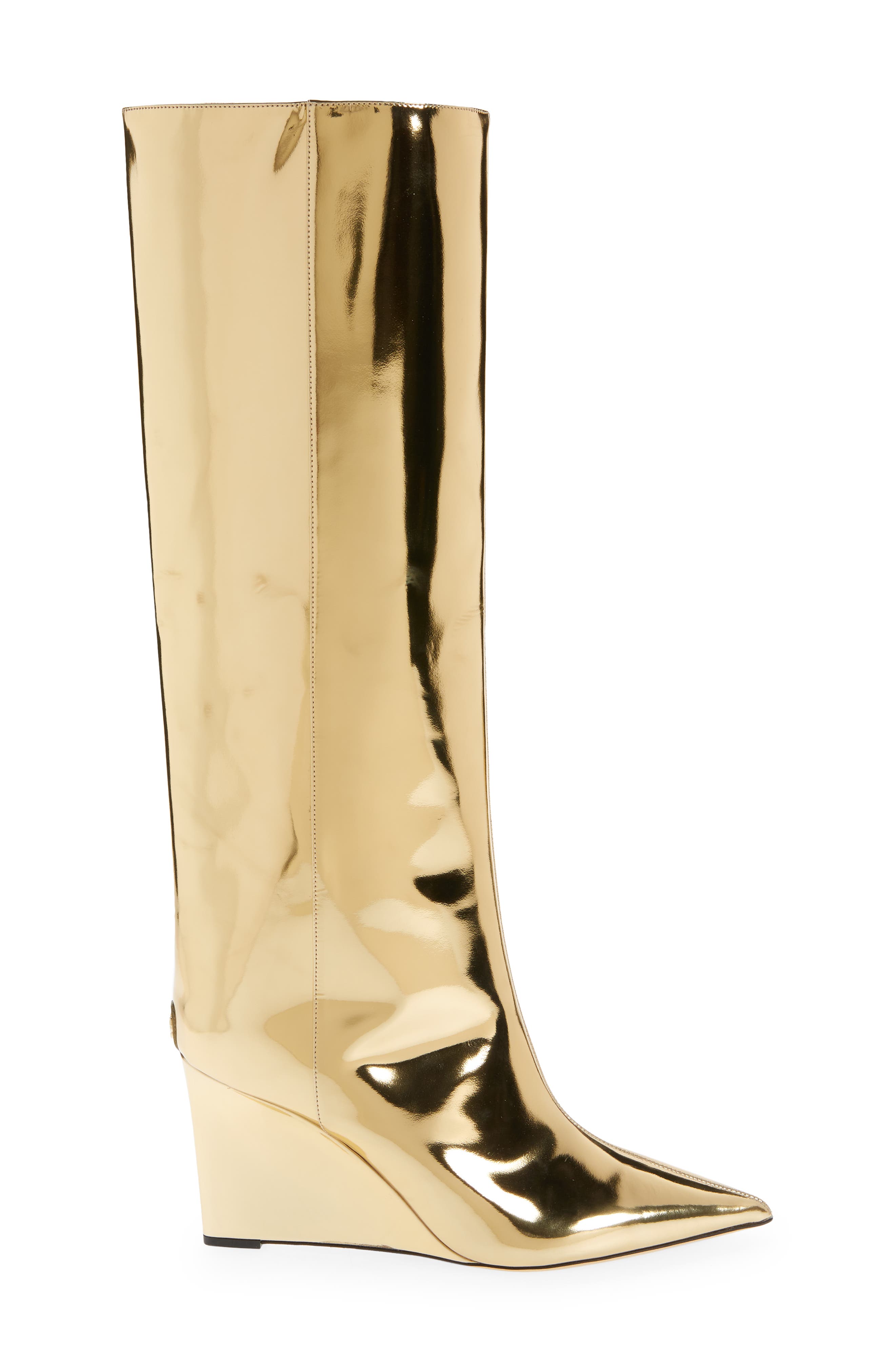 Jimmy Choo Blake Pointed Toe Wedge Boot, Alternate, color, 