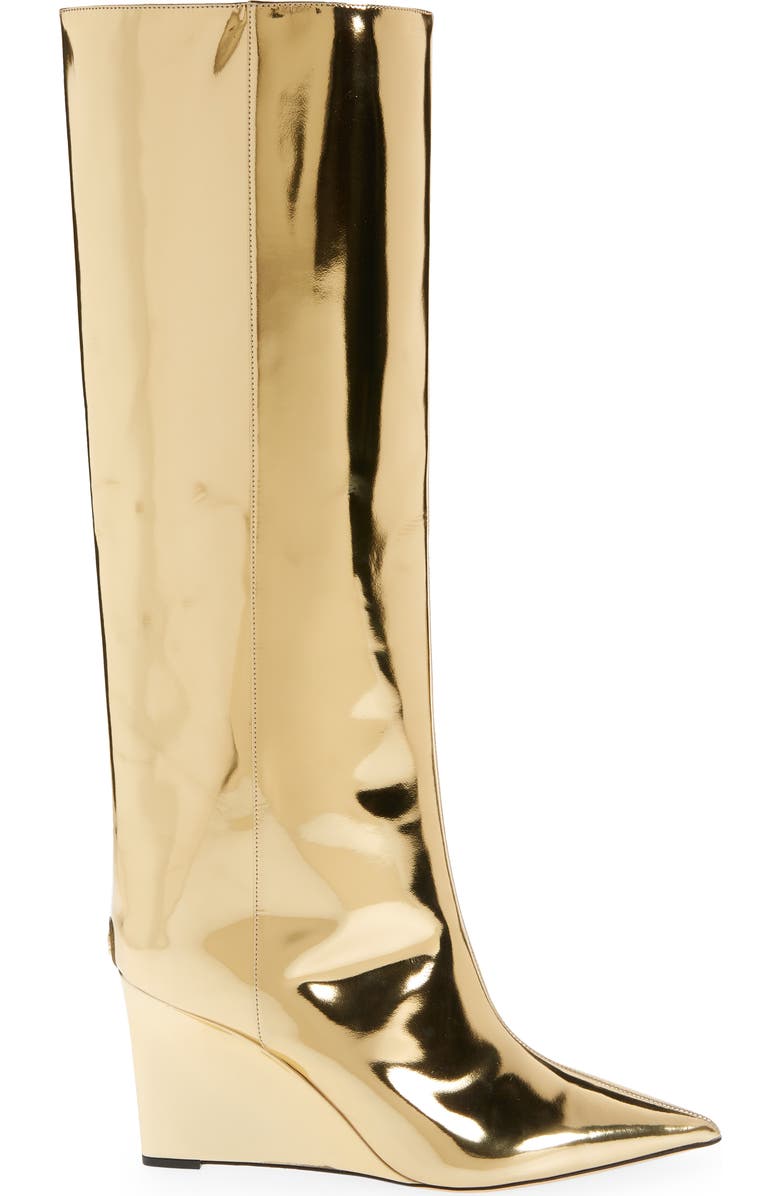 Jimmy Choo Blake Pointed Toe Wedge Boot, Alternate, color,