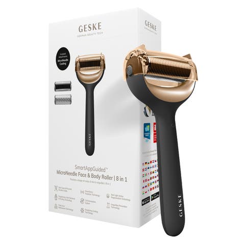 SmartAppGuided MicroNeedle Face & Body Roller | 8 in 1