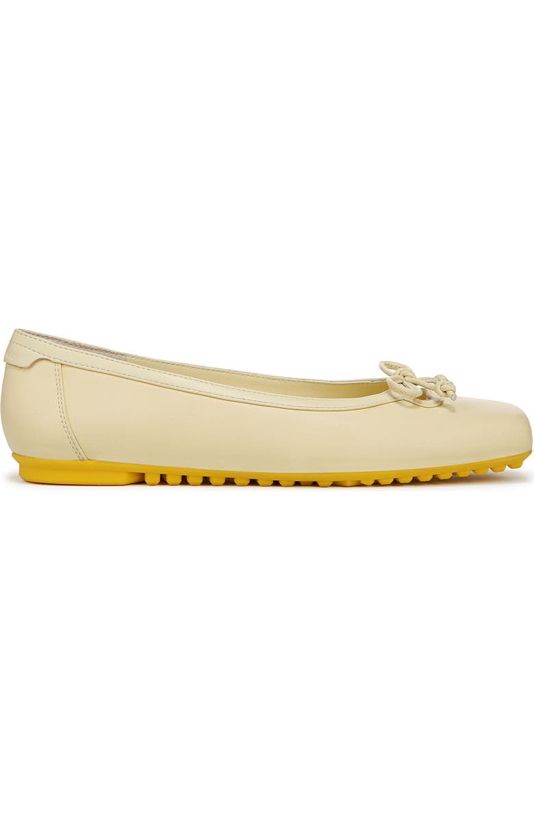 Franco Sarto Imara Square Toe Ballet Flat, Alternate, color, Yellow