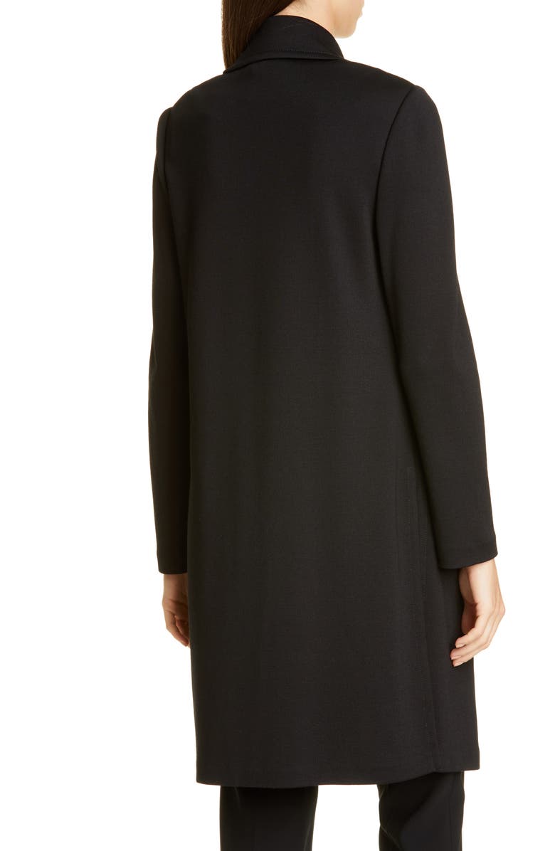 St. John Collection Topstitch Milano Knit Jacket, Alternate, color, 