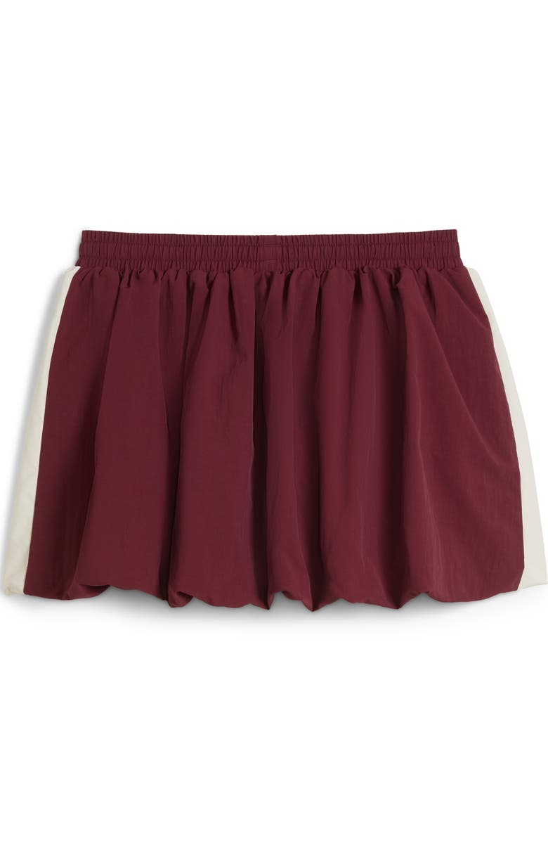 PUMA T7 Bubble Hem Skirt, Alternate, color, Ruby Shimmer
