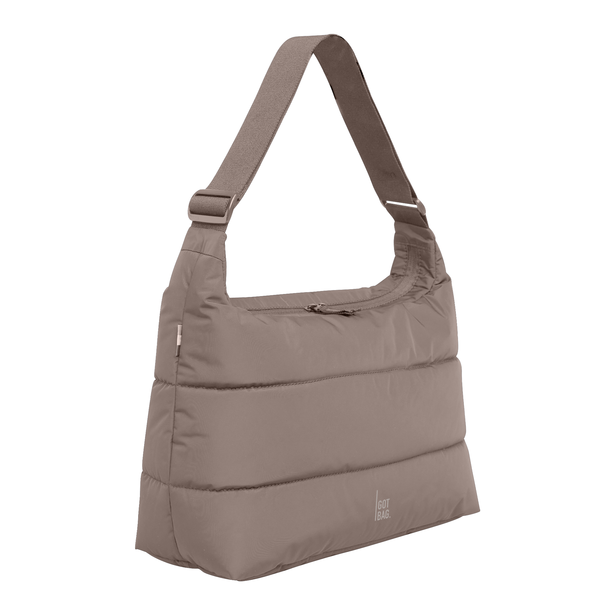 PUFFER SQUARE BAG LARGE, Alternate, color, OYSTER MONOCHROME