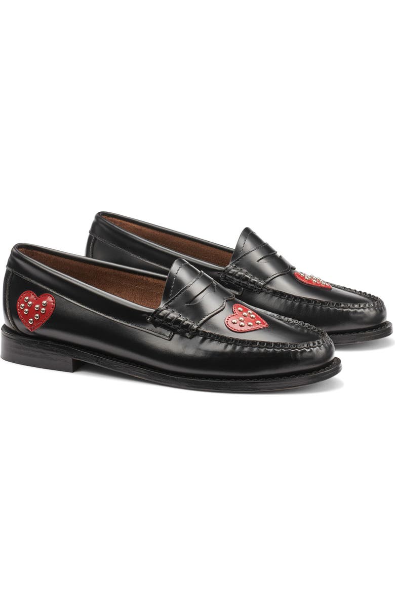 G.H.BASS Penny Love Leather Loafer, Alternate, color,