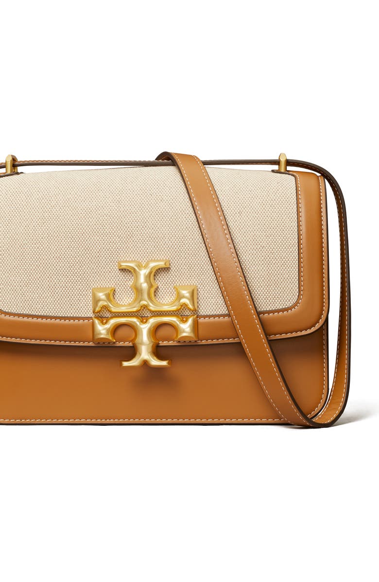 Tory Burch Eleanor Canvas Shoulder Bag, Alternate, color,