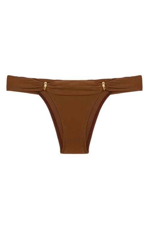 Vix Paula Hermanny Bia Tube Bikini Bottoms In Brown
