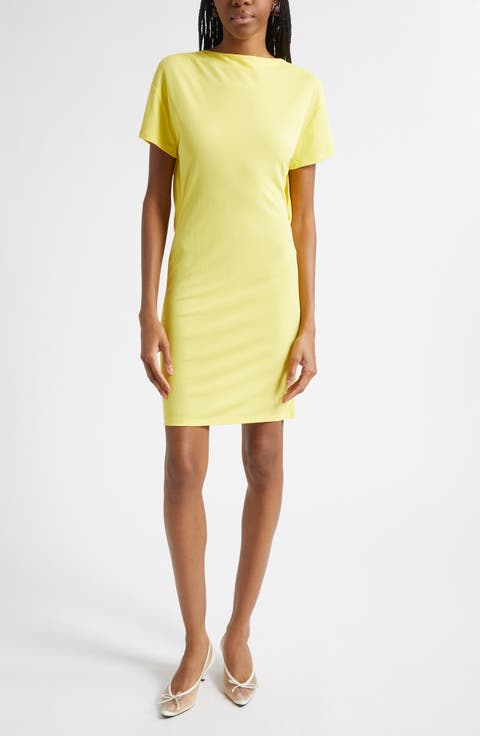 La Robe Mistral Plunge Back Jersey Minidress