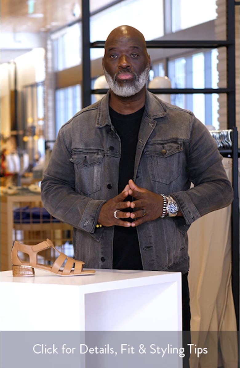 Falesia Block Heel Fisherman Sandal, sales video thumbnail