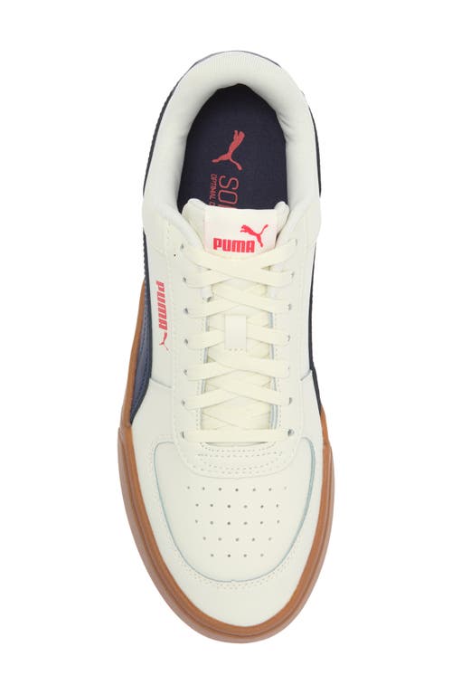 Puma Carter Sneaker In Vapor Gray- Navy