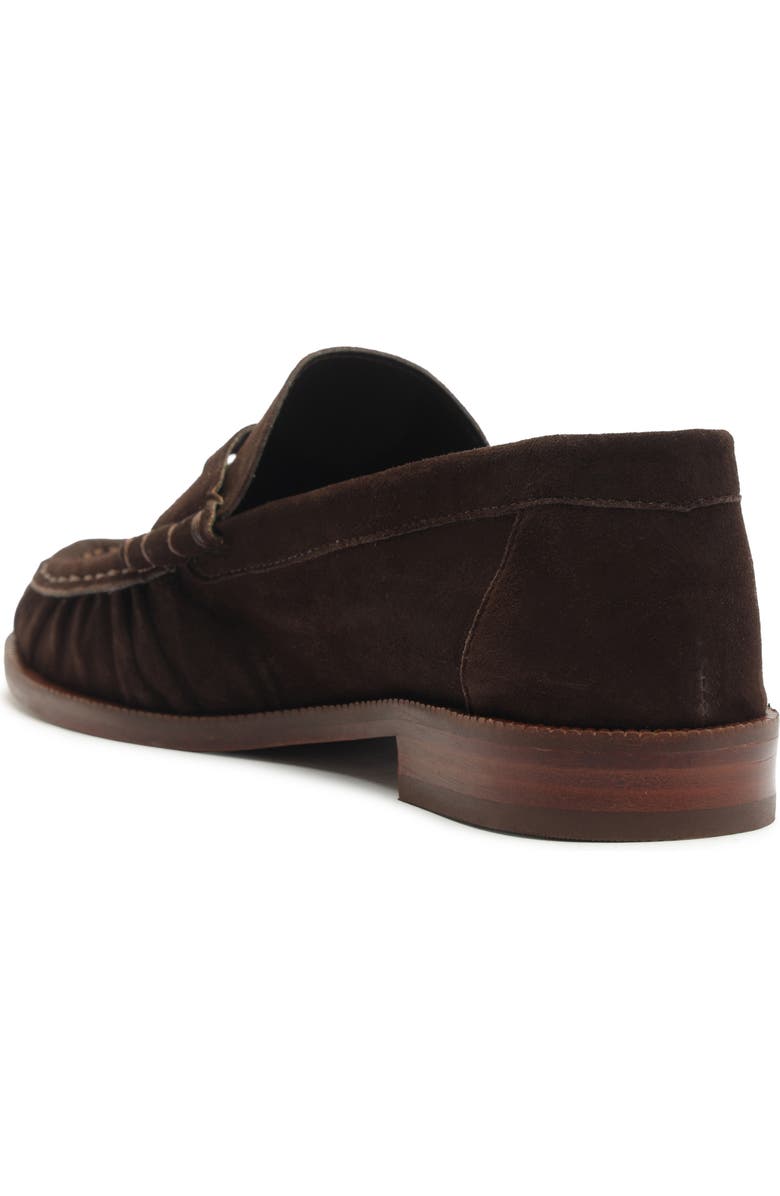 Schutz Tyche Penny Loafer, Alternate, color, Dark Brown