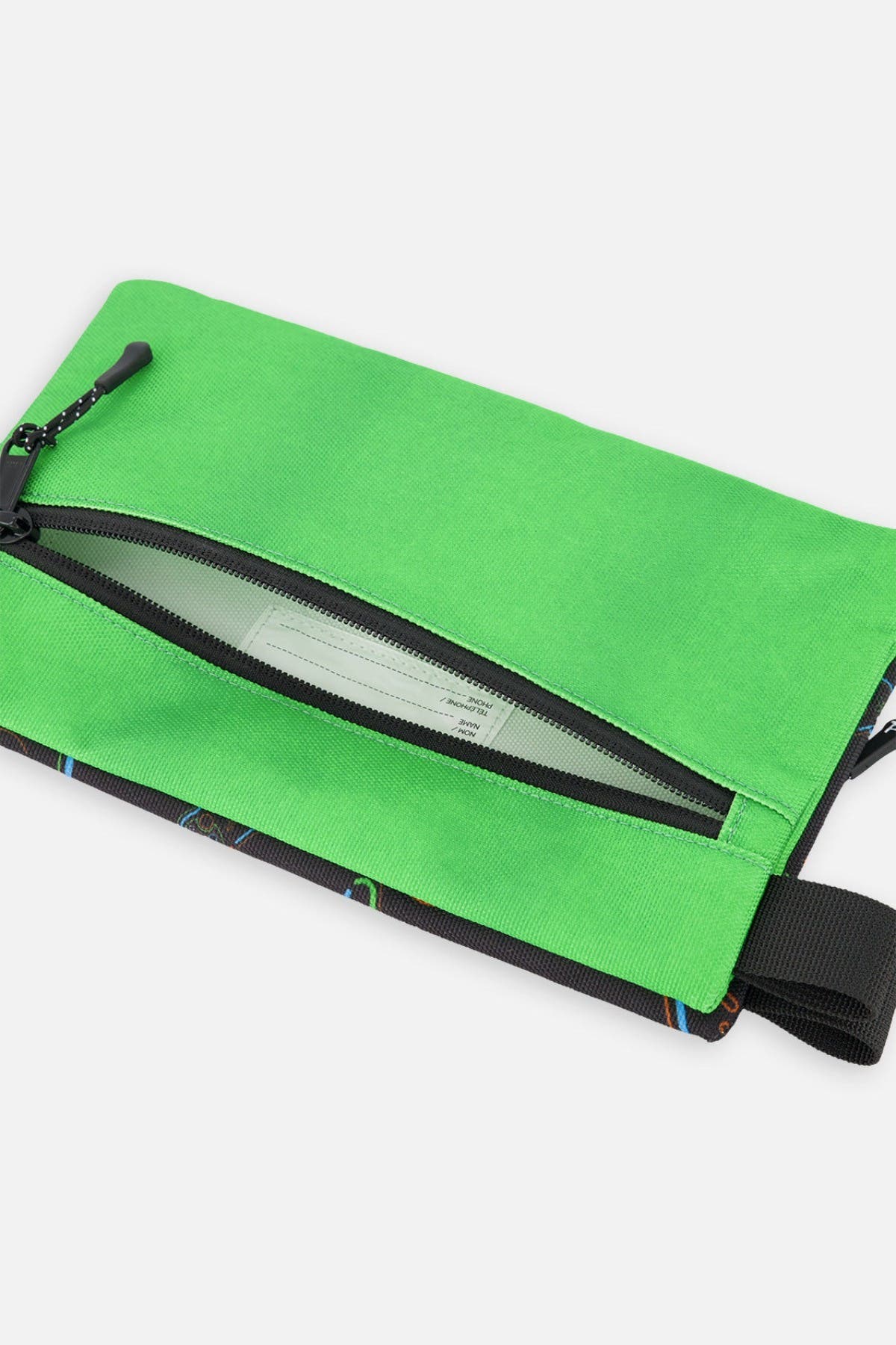 Deux par Deux Controller Adventure Double-Compartment Pencil Case, Alternate, color, Black Printed Controller