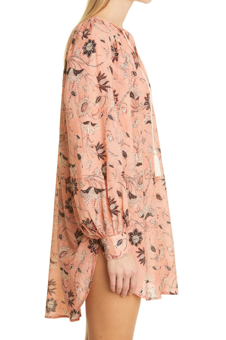 Biarritz Tunic Dress, Alternate, color, PRIMROSE
