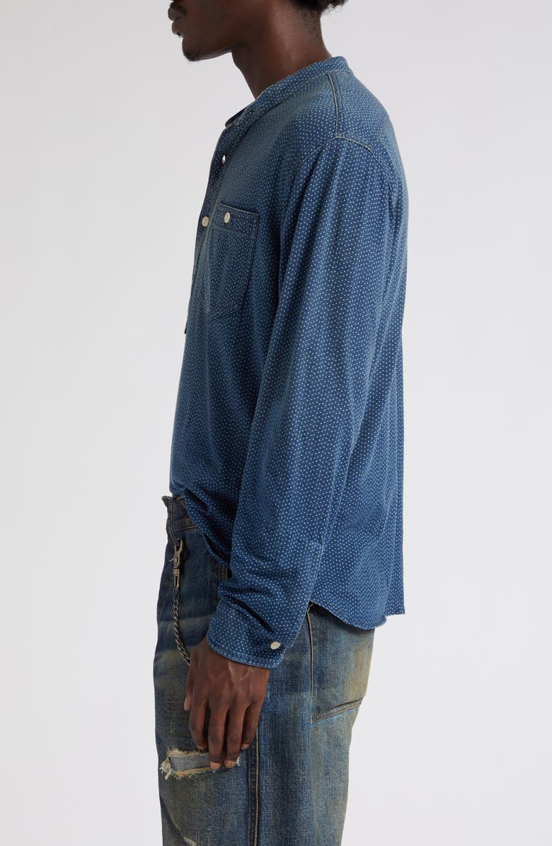 Double RL Polka Dot Popover Workshirt, Alternate, color,