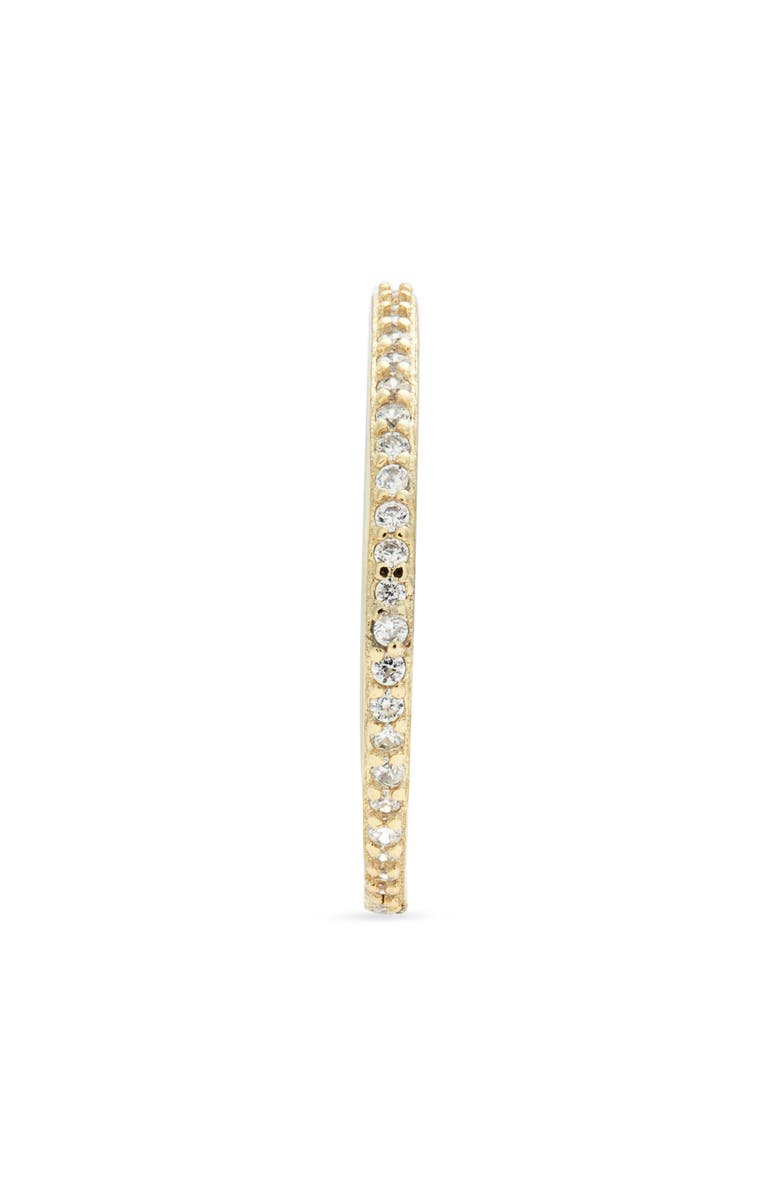 The M Jewelers The M Essential Pavé Band, Alternate, color, Gold