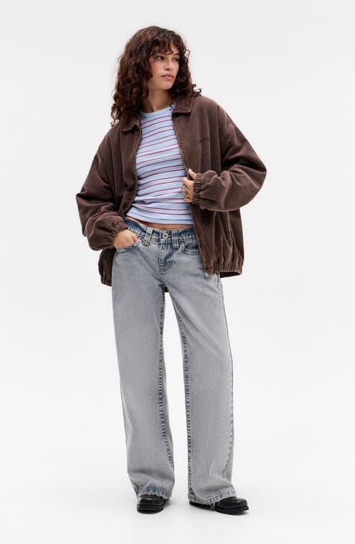 Bdg Urban Outfitters Oversize Corduroy Harrington Jacket In Brown